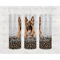 Schäferhund Mama | 20Oz Oder 30Oz Becher S| Individueller Hunde Hundemama von WhatASaltyMug