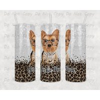 Yorkie Mama | 20Oz Oder 30Oz Becher Personalisierter Hunde Hundemama von WhatASaltyMug