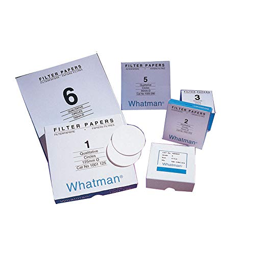 Whatman 1001150 Grade 1 Qualitative Filter Paper Standard, circle, 150 mm (Pack of 100) von GE Healthcare