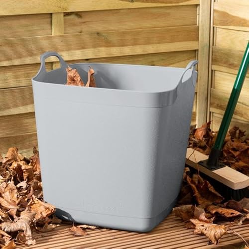 Whatmore Square Flexi Tub Cool Grey – 40 l von Whatmore