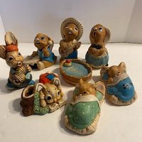 Vintage Keramik Kaninchen ~ Pendelfin Und Moorcraft Keramikfiguren von WhatsoldisnewBySonja