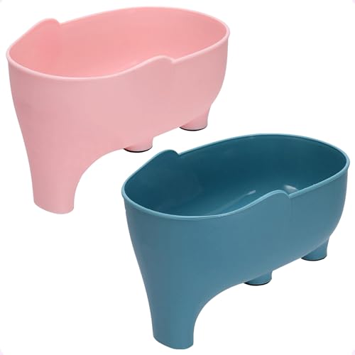 Elefant-Abflusskorb, Spülbecken Sieb Abflussregal, Elephant Küchenspüle, Elefantform Abflusskorb, Elephant Küchenspüle Abtropfkorb, Zum Waschen von Gemüse und Obst in der Küche von Whcctl
