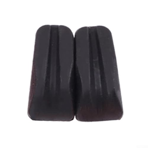 2 Stück Gummi-Stoßdämpfer für Fitnessgeräte, verbessert den Klang und die Stoßdämpfung (schwarz) von WheatThrive