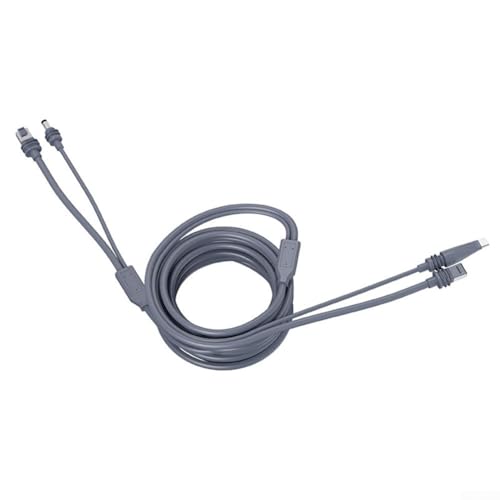 2-in-1-Datenkabel für Starlink Mini, 5 m Mini-Datenkabel mit USB-C-Adapter für DC-Ladung und Ethernet-Verbindung, unterstützt (Adapter) von WheatThrive