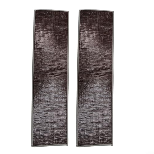 2 rutschfeste Stufenmatten, waschbar und wiederverwendbar für sichere und bequeme Treppen (grau) von WheatThrive