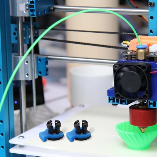 20er-Set Rohrklemmen-Clip-Set für 3D-Druckerzubehör, für 1 75-mm-Filament, funktioniert nahtlos mit 4-mm-Rohren von WheatThrive