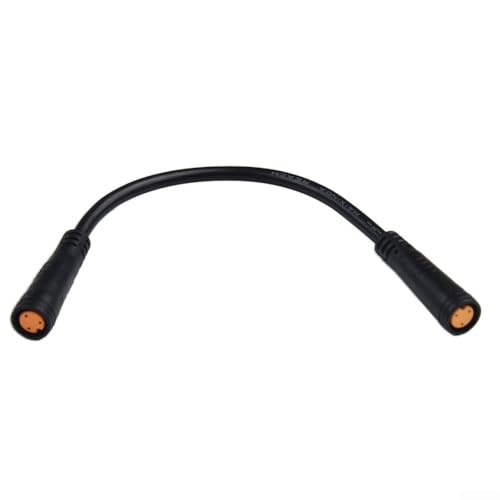 3-poliges Verlängerungskabel Buchse auf Buchse für E-Bike-Daumengas-Sensor, kompatibel mit BAFANG Elektrofahrrad-Antriebssets 01B 02B HD-Modellen von WheatThrive