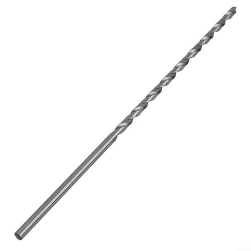 300 mm extra langer HSS-Bohrer, Hochgeschwindigkeitsstahl-Spiralbohrer mit geradem Schaft, Spiralbohrer für weiches Metall, Holz, Kunststoff (8 mm) von WheatThrive