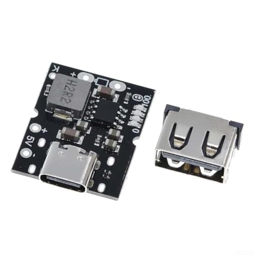 5 V 2 A TypeC Lade- und Entlademodul mit automatischer Abschaltung und manueller Steuerung (USB nicht löten) von WheatThrive