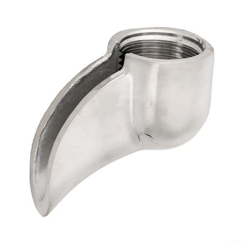 58 mm Edelstahl-Kaffee-Umstelldüse, perfekt für Espresso-Extraktion (einzeln) von WheatThrive