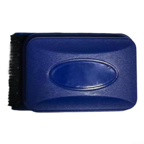 Aquarium-Magnet-Reinigungsbürste, Mini-Reinigungsbürste, Fleckenschrubber, Glasreiniger für 3–5 mm dicke Glasaquarien, 50 x 30 x 28 mm (blau) von WheatThrive