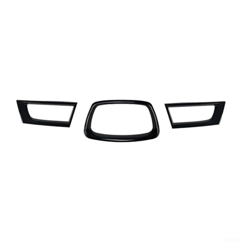 Auto-Frontstoßstangengitter-Rahmenverkleidung, für Impreza für WRX für STI 9. 2006–2007, links und rechts, untere Gitter-Grillblende (glänzendes Schwarz) von WheatThrive