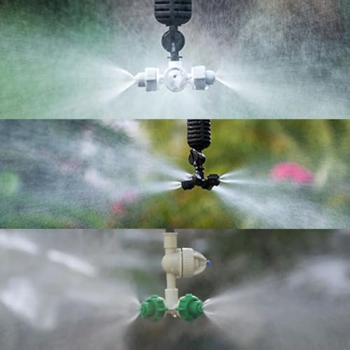 Bewässerungsdüse für Gewächshäuser liefert feinen Nebel für sanfte Hydratation (schwarz) von WheatThrive
