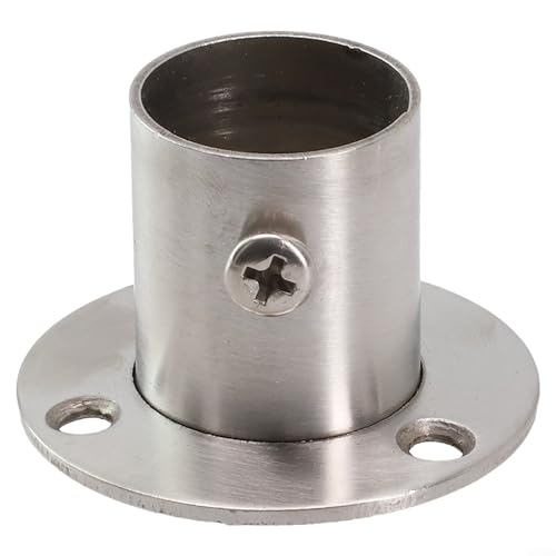 Edelstahl-Hängeleistensystem mit sicheren Flanschhalterungen für Schrank und Display (22 mm) von WheatThrive