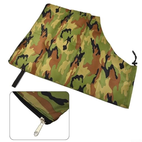 Effizienter Laubfangsack für Rasen und Garten mit einfacher Pflege (Camouflage) von WheatThrive