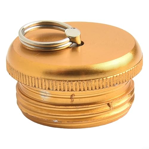 Endkappe für Angelruten aus Aluminiumlegierung mit Zugring, 8 5 mm für verbesserte Funktionalität (18,5 mm) von WheatThrive