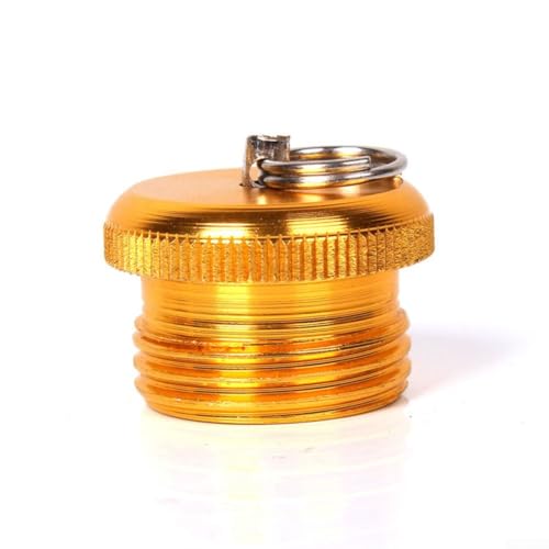 Endkappe für Angelruten aus Aluminiumlegierung mit Zugring, 8 x 5 mm für verbesserte Funktionalität (22 mm) von WheatThrive