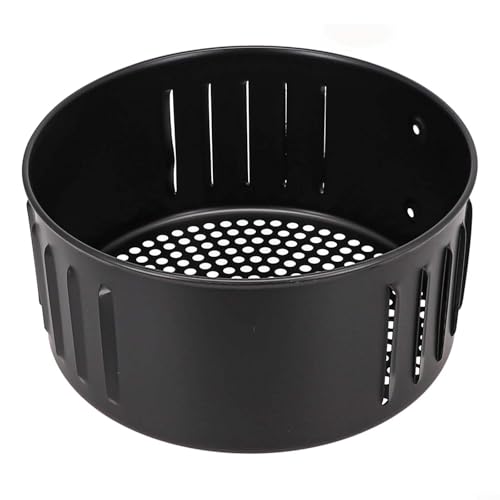 Fritteusenkorb, Gusseisen, sicheres Küchen-Braten, Kochwerkzeug, wiederverwendbares Backblechkorb für Luftfritteuse (2,6 l) von WheatThrive