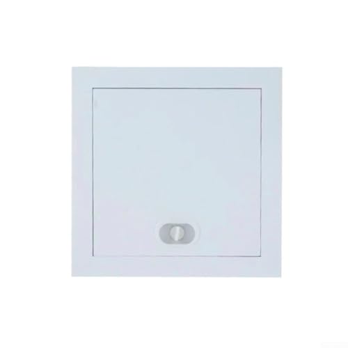 Funktionelle Revisionsklappe aus Aluminiumlegierung mit Drehschalter für Sanitärsysteme (450 x 450 mm) von WheatThrive