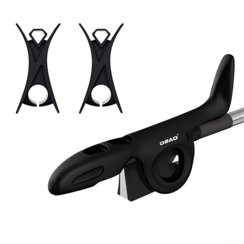 Geigenbogenhalter mit Fingerpositionseinstellung, perfekt für Lernspieler (schwarz) von WheatThrive