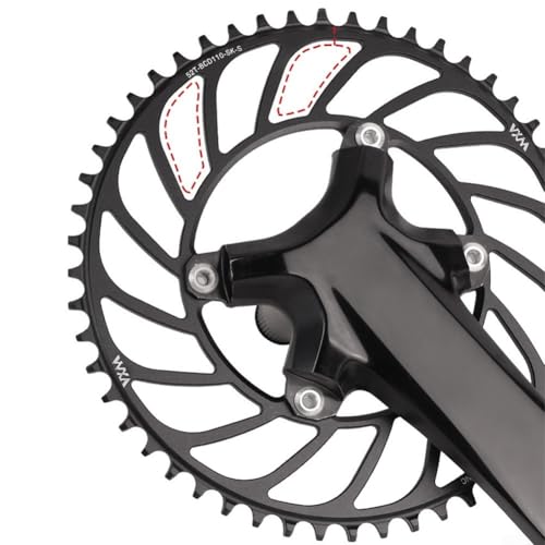 Hochleistungs-Kettenblatt 110BCD für Rennrad, erhältlich in 48T und 56T (54T) von WheatThrive