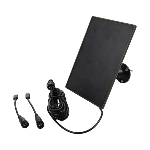 Jagdkamera-Solarpanel, 6000 mAh wiederaufladbarer Lithium-Akku, IP66 wasserdicht, Jagdzubehör für Spypoint 96% der 5V 3G 4G Modelle von WheatThrive