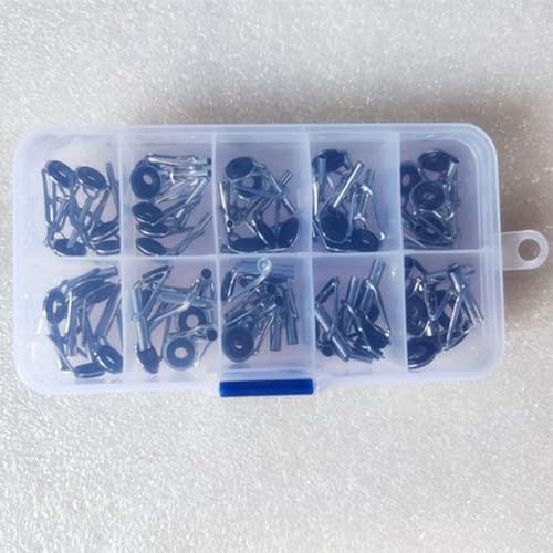 Keramikring Angelrutenführungsset Komplettpaket mit 50 Spitzen für nahtlose Reparaturen (alter Stil) von WheatThrive