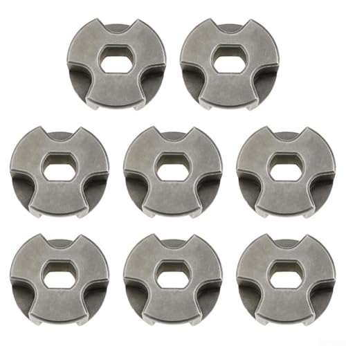 Kettensägen-Kettenrad-Set für DUC256, DUC353 und XCU03, verbesserte Funktionalität mit 6 Zähnen für optimale Effizienz (8 Stück) von WheatThrive