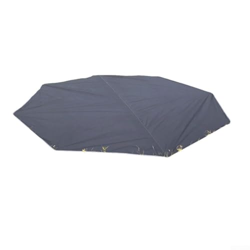 Leichtes heißes Zelt mit Herdwagenheber, 2–4 Personen, wasserdicht, windabweisend, 4-Jahreszeiten-Rucksack-Zelt für Wandern, Jagd, Angeln (Bodentuch, schwarz) von WheatThrive