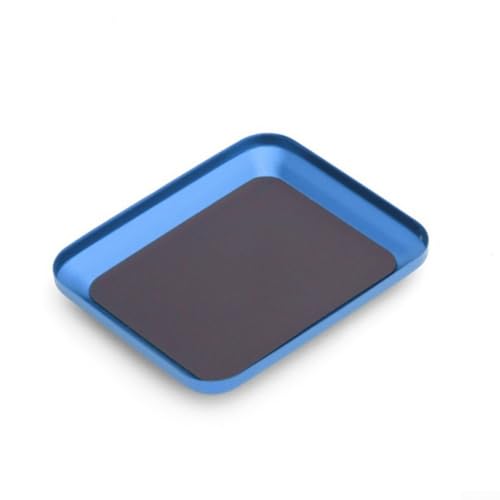 Magnetische Matte zur Schraubenaufbewahrung kompakt und für jede Werkstatt oder Garage (blau) von WheatThrive