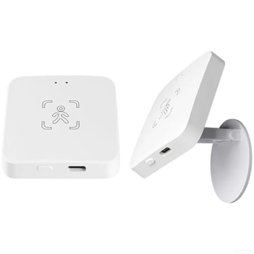 Menschlicher Präsenzsensor, WiFi-Millimeterwellen-Radar-Erkennungssensor mit Lichtsensor für automatisierte Haussteuerung (B) von WheatThrive