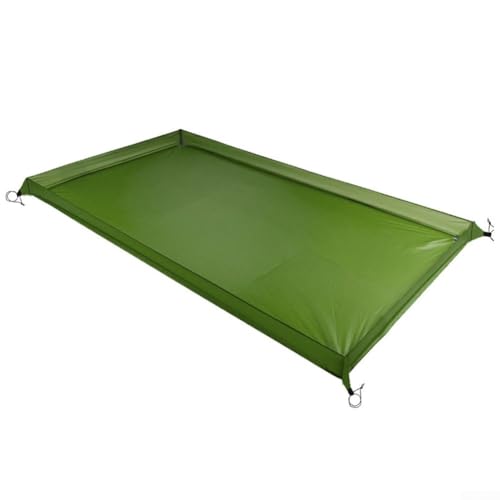 Outdoor Camping Zelt Fußabdruck Tarp Matte Heavy Duty Wasserdichte Bodenplane mit sicherem Gummiband Design (20D) von WheatThrive