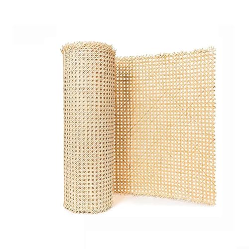 Rattan-Netzstoff für Stühle und Heimdekoration, erhältlich in verschiedenen Größen für Vielseitigkeit (K) von WheatThrive