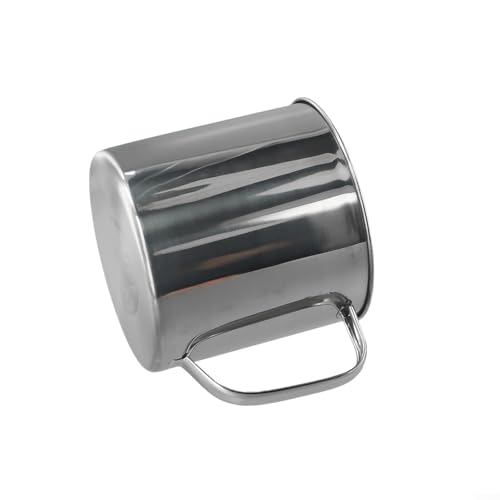 Reisebecher für Kaffee und Tee aus 304 Edelstahl für Langlebigkeit (9 cm (7 cm (200 ml)) von WheatThrive