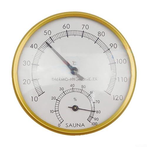 Sauna-Thermometer und Hygrometer aus ABS-Material, perfekt für die Verfolgung von Saunabedingungen Sauna-Thermometer und Hygrometer aus ABS-Material, perfekt für die Verfolgung von Saunabedingungen von WheatThrive