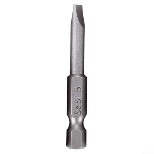 Schraubendreher-Bits aus legiertem Stahl, magnetisiert und messen 50 mm in der Länge (SL5) von WheatThrive