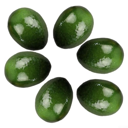 Simulation Avocado Home Decoration Realistic Plastic Fruit for Kitchen, Dinning Room, and Shop Showcase (Light Avocado) von WheatThrive