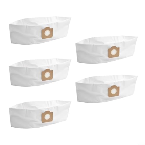 Staubsaugerbeutel für Kärcher WD3 6 959130 Modell mit erweiterter Kapazität und leichter Vliesstoff-Konstruktion, 5 Stück von WheatThrive