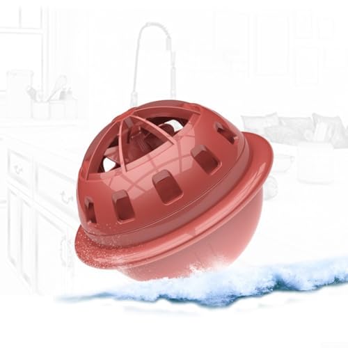 Tragbare USB-Spülmaschine, Mini-Multifunktions-Haushalts-Waschmaschine, wiederaufladbar, elektrisch, für Zuhause (Rosa) von WheatThrive