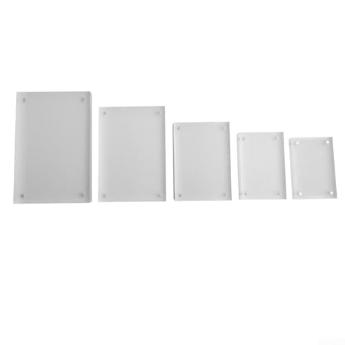 Transparenter Acryl-Displayhalter für Fotos mit magnetischer Adsorption (10 x 15 cm) von WheatThrive