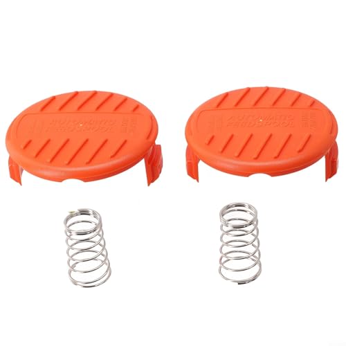 Trimmerspulenkappe Ersatz für ST4525 ST5528 GH400 GL580 GLC1825 Kompatible Modelle, 2 Stück, ABS-Material für sicheren Schnurhalt von WheatThrive