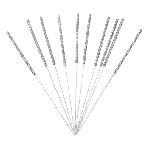 Umfassendes 10-teiliges Düsenreinigungsset, 0 4 mm Edelstahl-Nadeln für 3D-Drucker-Wartung von WheatThrive