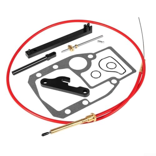 Unteres Schaltkabel, für OMC für Cobra Sterndrive 1986–1993, ersetzt 987661, Kunststoff-Einstellwerkzeuge, Montagedichtungssatz Unteres Schaltkabel, für OMC für Cobra Sterndrive 1986–1993, ersetzt 987661, Kunststoff-Einstellwerkzeuge, Montagedichtungssatz von WheatThrive