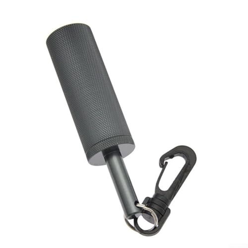 Unterwassergeräuschmacher für Tauchen, 11,8 x 2,8 cm, Aluminiumlegierung, Unterwassergeräuschmacher, Schnorcheln, Signalglocke zum Tauchen (grau) von WheatThrive