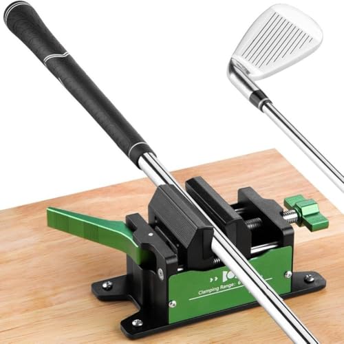 Werkzeug zum Entfernen von Golfgriffen, tragbarer Schnellspanner, Golfschläger-Schaft-Schraubstock-Klemme, Golfschläger-Regripp-Kit für 6–28 mm Schäfte Golfschläger Werkzeug zum Entfernen von Golfgriffen, tragbarer Schnellspanner, Golfschläger-Schaft-Schraubstock-Klemme, Golfschläger-Regripp-Kit für 6–28 mm Schäfte Golfschläger von WheatThrive