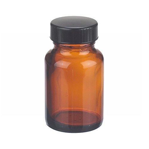 Wheaton (Weithals Packer Flasche mit Phenolharz-poly-seal gefüttert Schraubdeckel, Bernstein Glas, bernsteinfarben, 24 von Wheaton