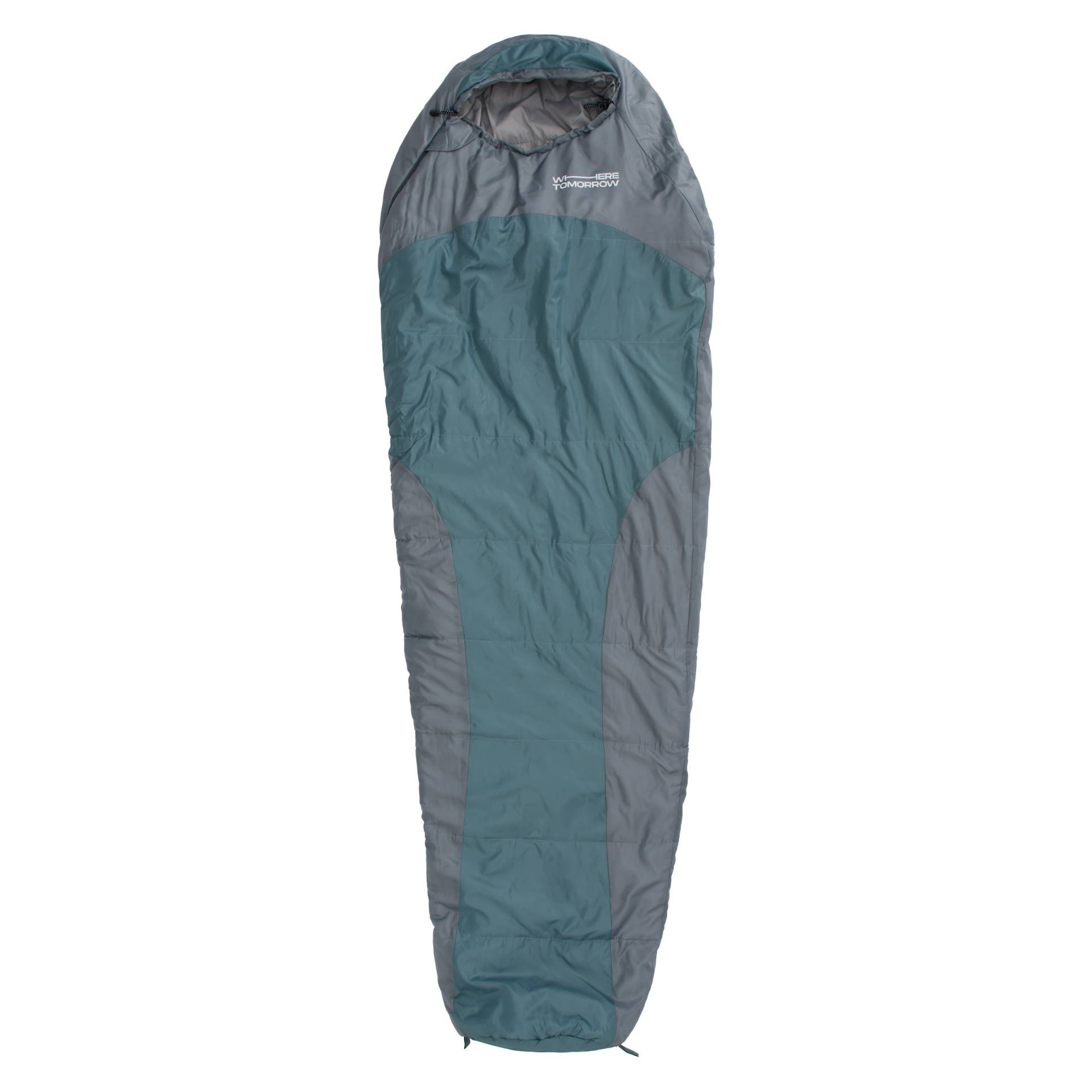 Camping Schlafsack Classic - Mumienschlafsack mit Tasche - 230 x 80 x 55 cm - Goblinblau von Where Tomorrow