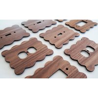 Hölzerne Wackelschalterplattenabdeckung - Mehrere Optionen von WhimsyMakersShop