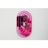 Pink Spiegel Und Art Deco Lichtschalterabdeckung/Lichtschalterabdeckungen Steckdosenplattenabdeckung Pink Spiegel Und Art Deco Lichtschalterabdeckung/Lichtschalterabdeckungen Steckdosenplattenabdeckung von WhimsyMakersShop
