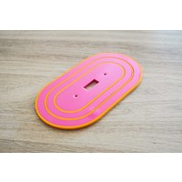 Rosa Und Orange Art Deco Lichtschalterabdeckung/Abdeckung Für Lichtschalter Steckdosenleiste Rosa Und Orange Art Deco Lichtschalterabdeckung/Abdeckung Für Lichtschalter Steckdosenleiste von WhimsyMakersShop
